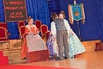 Estela Navarro y Zaira Méndez, falleras de la Sud-Oest