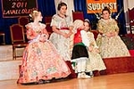 Estela Navarro y Zaira Méndez, falleras de la Sud-Oest
