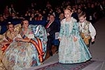 Estela Navarro y Zaira Méndez, falleras de la Sud-Oest