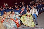 Estela Navarro y Zaira Méndez, falleras de la Sud-Oest