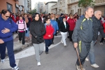 Centenares de caminantes comprueban el derribo del hospital de Sant Blai y el inicio de Golf Sant Gregori en la XII Volta a Peu a les Ermites 