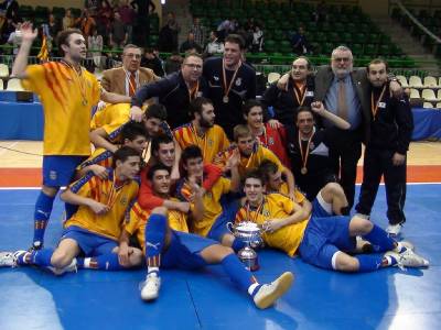 Jugadores del Benicarl y Castell de Pescola en la Seleccin Valenciana Sub-19, consiguen el Campeonato de Espaa