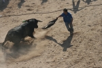 Los actos taurinos del sábado seis de las fiestas de Sant Vicent de La Vall dos heridos más.