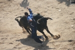 Los actos taurinos del sábado seis de las fiestas de Sant Vicent de La Vall dos heridos más.