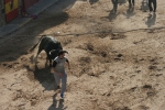 Los actos taurinos del sábado seis de las fiestas de Sant Vicent de La Vall dos heridos más.