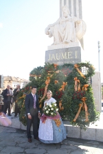 Vila-real rinde homenaje a Jaume I e inaugura el jardín de las Dominicas