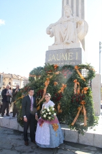 Vila-real rinde homenaje a Jaume I e inaugura el jardín de las Dominicas