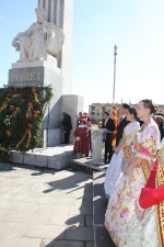 Vila-real rinde homenaje a Jaume I e inaugura el jardín de las Dominicas