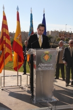 Vila-real rinde homenaje a Jaume I e inaugura el jardín de las Dominicas