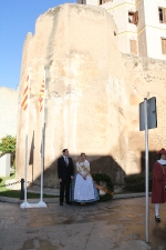 Vila-real rinde homenaje a Jaume I e inaugura el jardín de las Dominicas