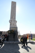 Vila-real rinde homenaje a Jaume I e inaugura el jardín de las Dominicas
