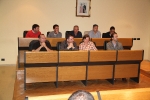 La Falla Rei Jaume I se presenta en el pleno de Junta Local Fallera