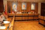 La Falla Rei Jaume I se presenta en el pleno de Junta Local Fallera