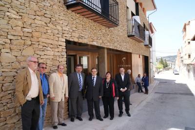 Lorenzo asiste a la inauguración del Hotel Rural El Faixero de Cinctorres