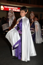 El Cristo del Mar abre las procesiones de la Semana Santa en Burriana.