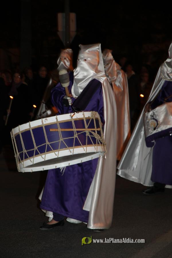El Cristo del Mar abre las procesiones de la Semana Santa en Burriana.