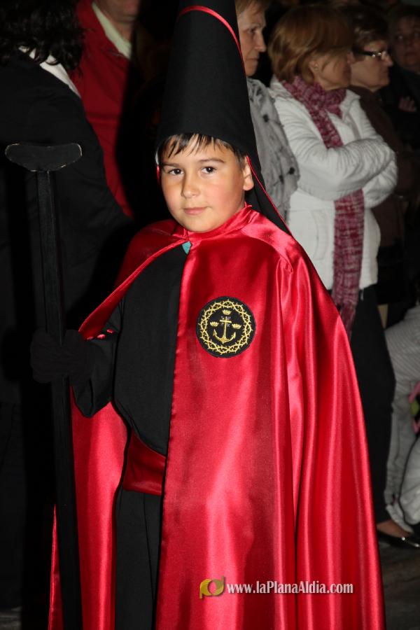 El Cristo del Mar abre las procesiones de la Semana Santa en Burriana.