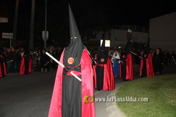 El Cristo del Mar abre las procesiones de la Semana Santa en Burriana.