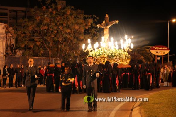 El Cristo del Mar abre las procesiones de la Semana Santa en Burriana.