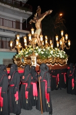 El Cristo del Mar abre las procesiones de la Semana Santa en Burriana.
