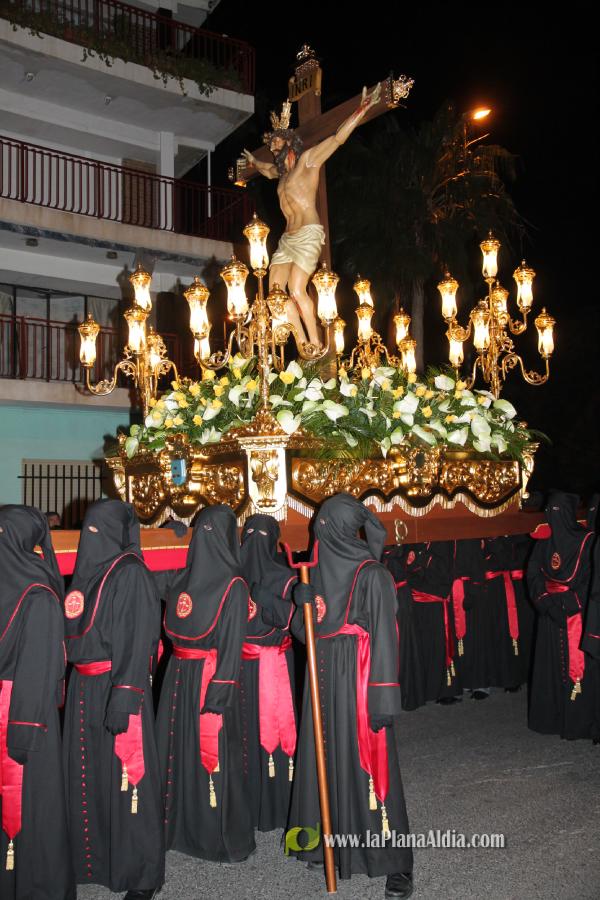El Cristo del Mar abre las procesiones de la Semana Santa en Burriana.