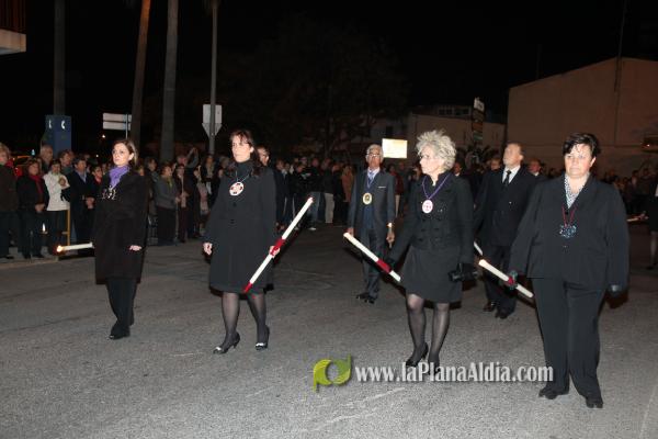 El Cristo del Mar abre las procesiones de la Semana Santa en Burriana.