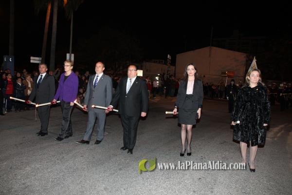 El Cristo del Mar abre las procesiones de la Semana Santa en Burriana.