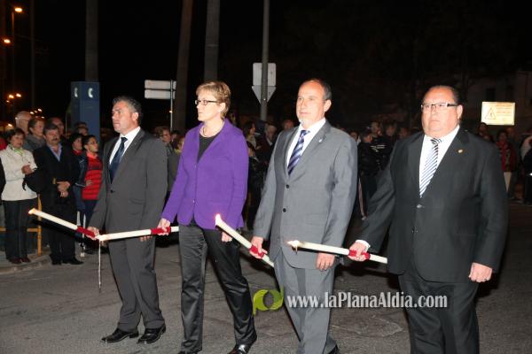 El Cristo del Mar abre las procesiones de la Semana Santa en Burriana.