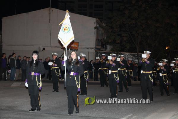 El Cristo del Mar abre las procesiones de la Semana Santa en Burriana.