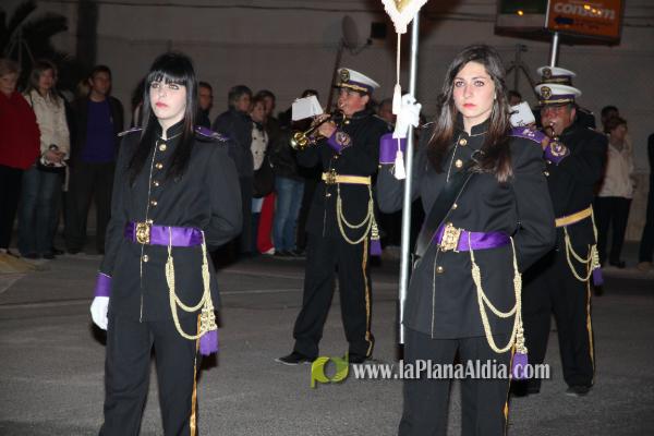 El Cristo del Mar abre las procesiones de la Semana Santa en Burriana.