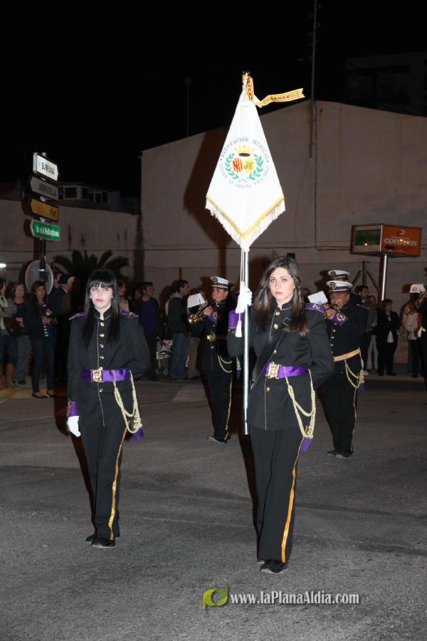 El Cristo del Mar abre las procesiones de la Semana Santa en Burriana.