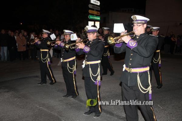 El Cristo del Mar abre las procesiones de la Semana Santa en Burriana.
