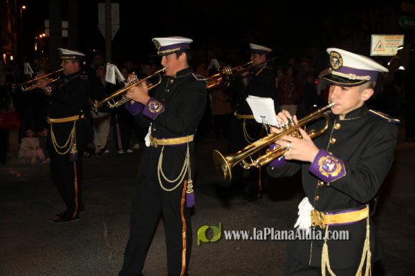 El Cristo del Mar abre las procesiones de la Semana Santa en Burriana.