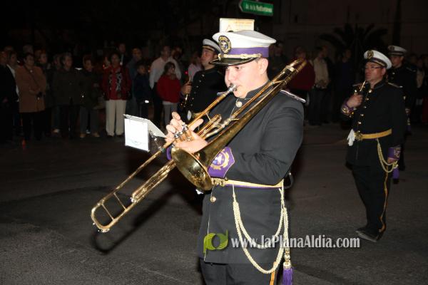 El Cristo del Mar abre las procesiones de la Semana Santa en Burriana.