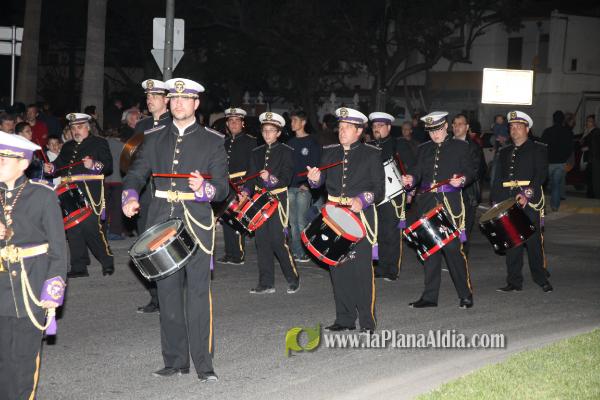 El Cristo del Mar abre las procesiones de la Semana Santa en Burriana.