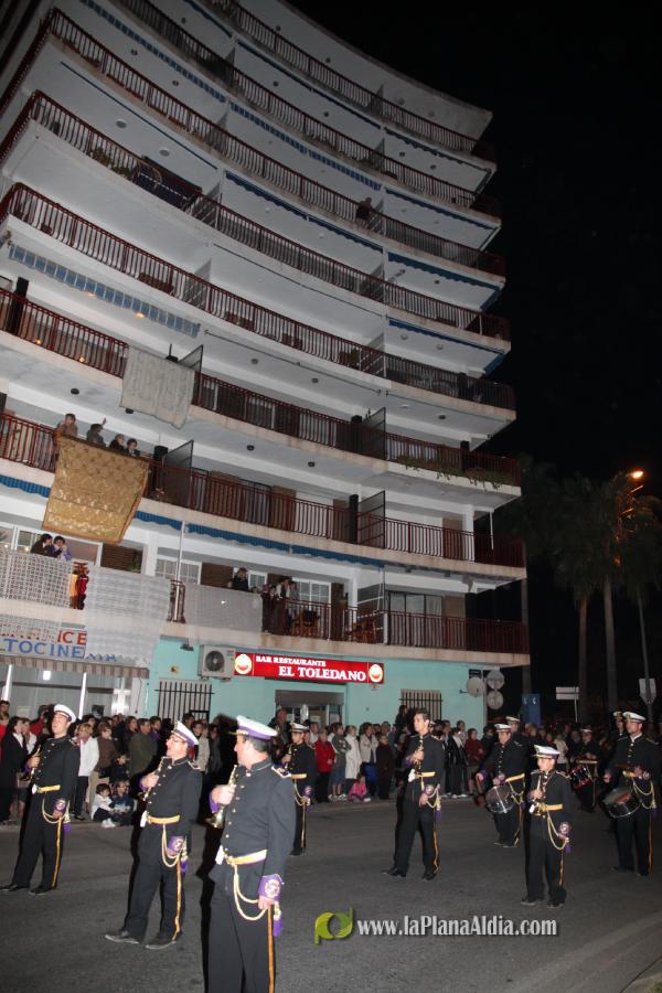 El Cristo del Mar abre las procesiones de la Semana Santa en Burriana.