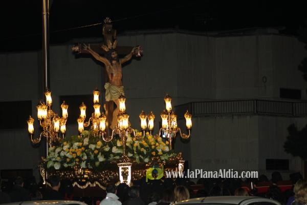 El Cristo del Mar abre las procesiones de la Semana Santa en Burriana.