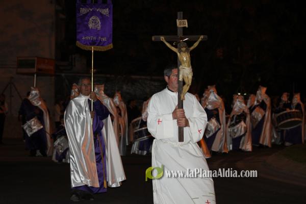 El Cristo del Mar abre las procesiones de la Semana Santa en Burriana.