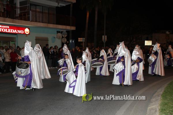 El Cristo del Mar abre las procesiones de la Semana Santa en Burriana.
