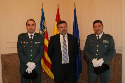 Dos nuevos capitanes de la Guardia Civil en Castellón