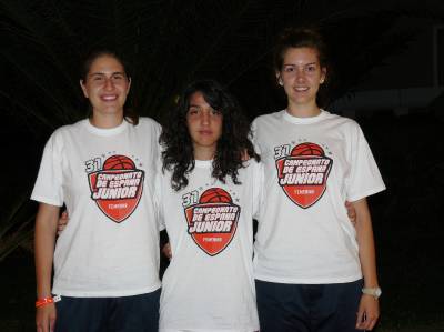 Tres alcorinas en el Campeonato de Espaa Junior de Baloncesto de Gran Canaria