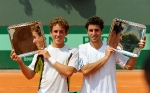 Andrs Artuedo (CT Ux)  se adjudica el cuadro de dobles de Roland Garros junior