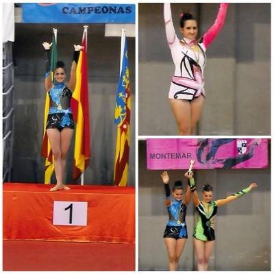Excelente actuacin de gimnastas alcorinas, destacndo Elena Medina que se proclam Campeona Autonmica