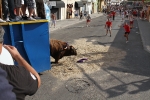 Las fiestas del Carmen arrancan con un toro cerril