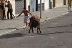 Las fiestas del Carmen arrancan con un toro cerril