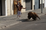 Las fiestas del Carmen arrancan con un toro cerril