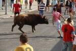 Las fiestas del Carmen arrancan con un toro cerril