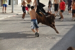 Las fiestas del Carmen arrancan con un toro cerril