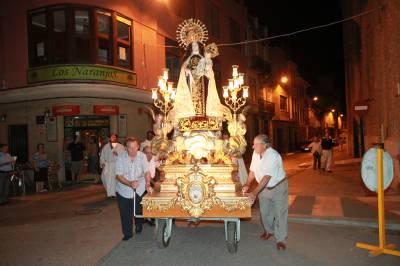 Los Padres Carmelitas celebran las fiestas en honor de la Virgen del Carmen.