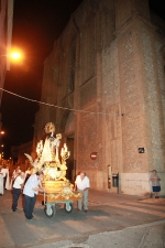 Los Padres Carmelitas celebran las fiestas en honor de la Virgen del Carmen.